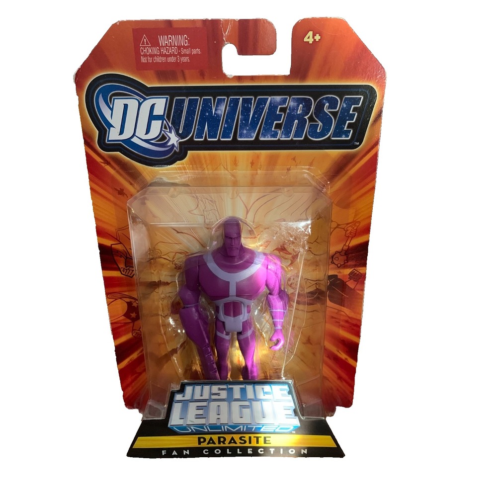 2008 Justice League Unlimited Parasite Figure on Card